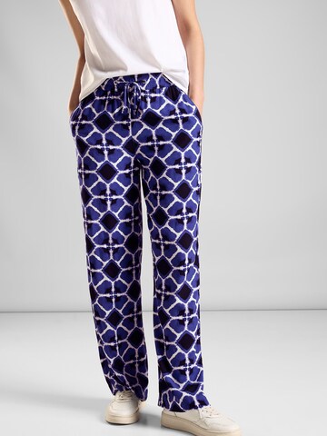 STREET ONE Loosefit Hose in Blau