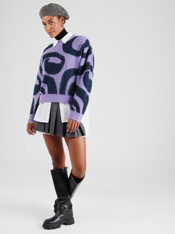 Pull-over Monki en violet