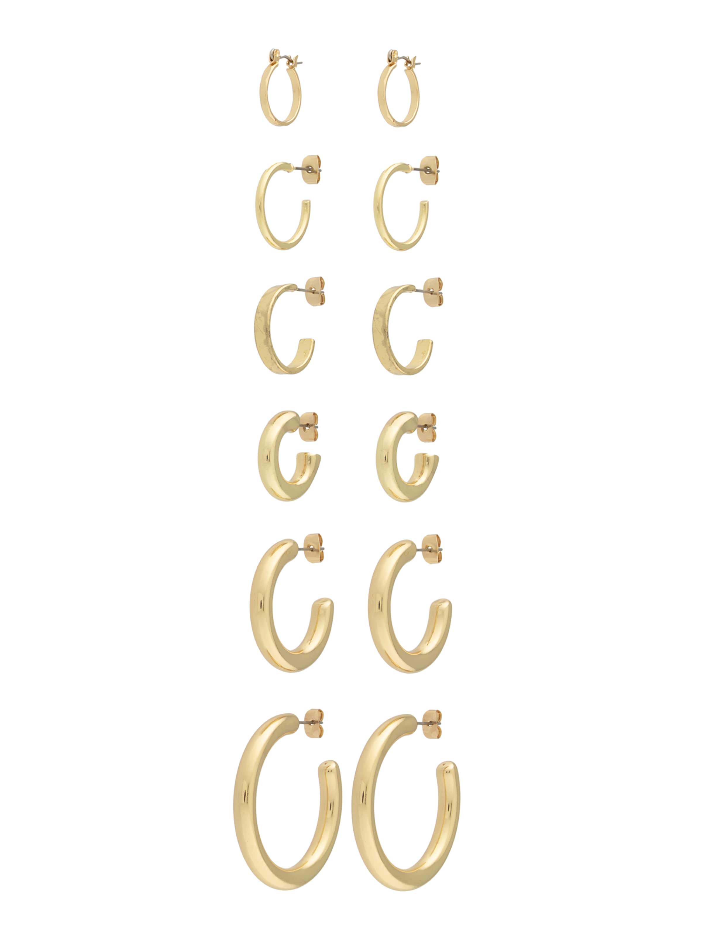 PIECES Örhängen 'PCCHUNKA' i guld: framsida