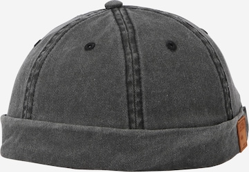 ALPHA INDUSTRIES - Gorros 'Docker' em preto: frente