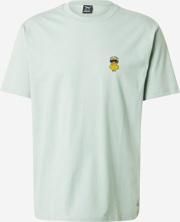 Iriedaily T-Shirt 'Lazy Sunny Day' in Grün: Vorderseite