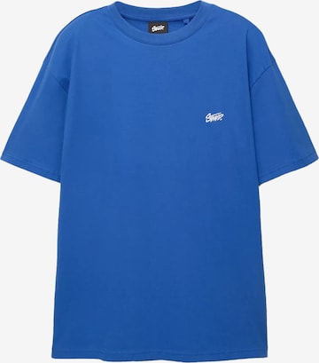 Pull&Bear Shirt 'STWD' in Blue: front