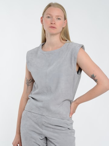 T-shirt JAGGER & EVANS en gris : devant