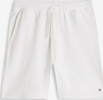 Regular Pantalon TOMMY HILFIGER en blanc : devant