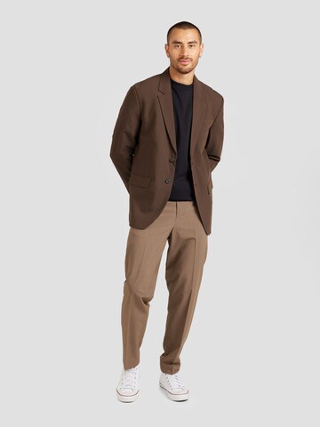 regular Pantaloni con piega frontale di JACK & JONES in marrone
