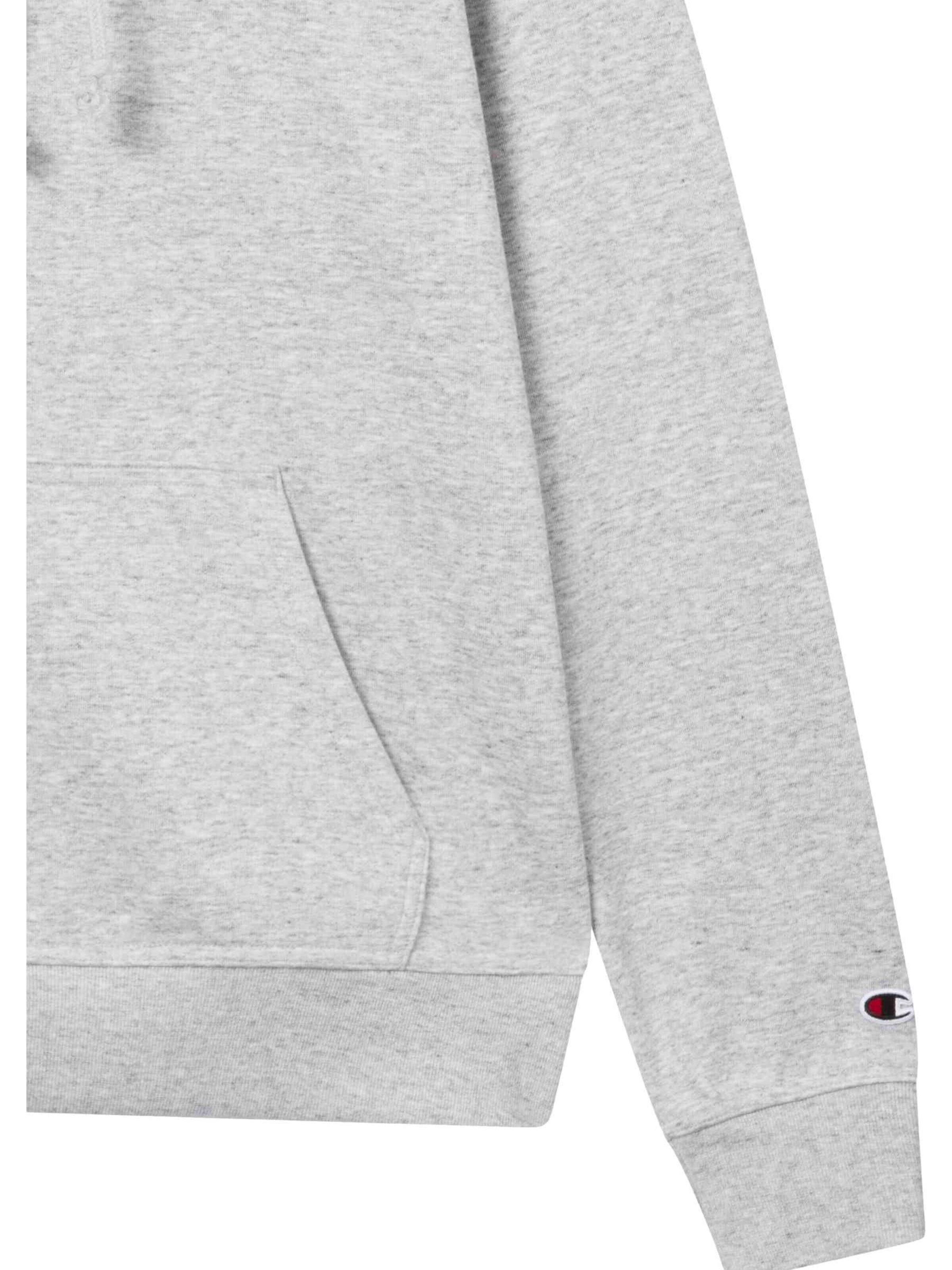 Champion -DO NOT USE- Sweatshirt 'Sudadera champion gris small embroidered logo hoodie'‌ in Grau