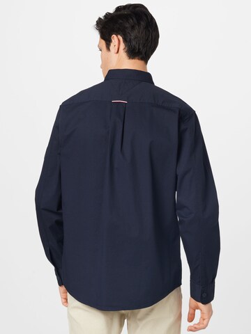 TOMMY HILFIGER Regular Fit Hemd in Blau