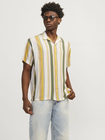 JACK & JONES Comfort Fit Skjorte i blandingsfarvet: forside