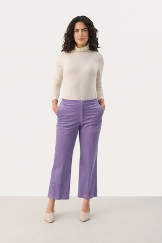 Part Two Flared Hose 'Mishas' in Lila
