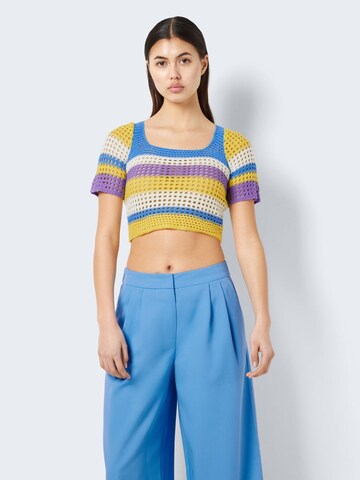 Noisy may - Pullover 'Kelly' em azul: frente