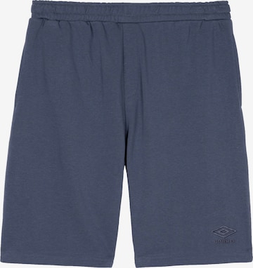 UMBRO Workout Pants in Blue: front