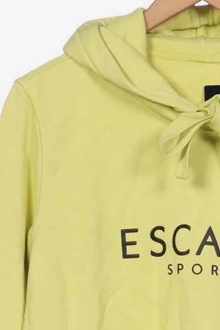 ESCADA SPORT Sweatshirt Zip Up Hoodie in L in Yellow ABOUT YOU