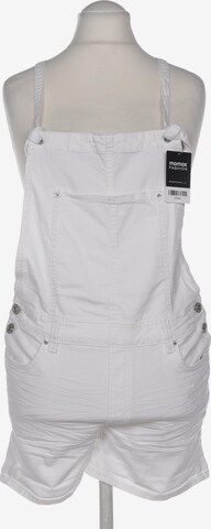 TOM TAILOR DENIM Jumpsuit in L in White: front