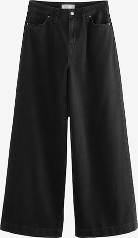 Jeans con pieghe di Next in nero: frontale