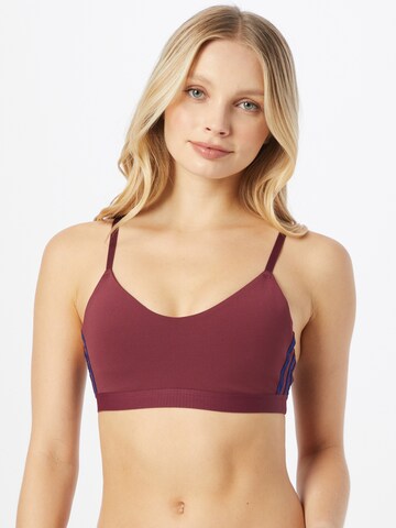 Bustier Soutien-gorge de sport ADIDAS SPORTSWEAR en violet : devant