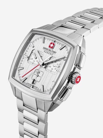 SWISS MILITARY HANOWA Analoog horloge 'Starlight' in Zilver