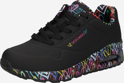 SKECHERS Sneaker 'Loving Love' in blau / gelb / pink / schwarz, Produktansicht