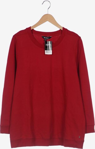 Ulla Popken Sweatshirt & Zip-Up Hoodie in XXXL in Red: front