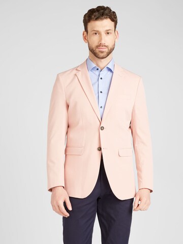 Coupe slim Veste de costume 'Liam' SELECTED HOMME en rose : devant