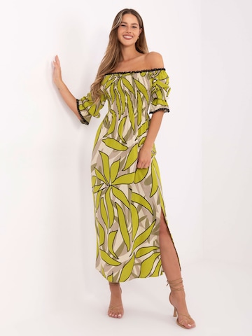 Madnezz House Sommerkleid in Grün: Vorderseite