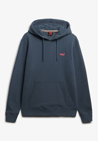 Sweat-shirt 'Essentials' Superdry en bleu