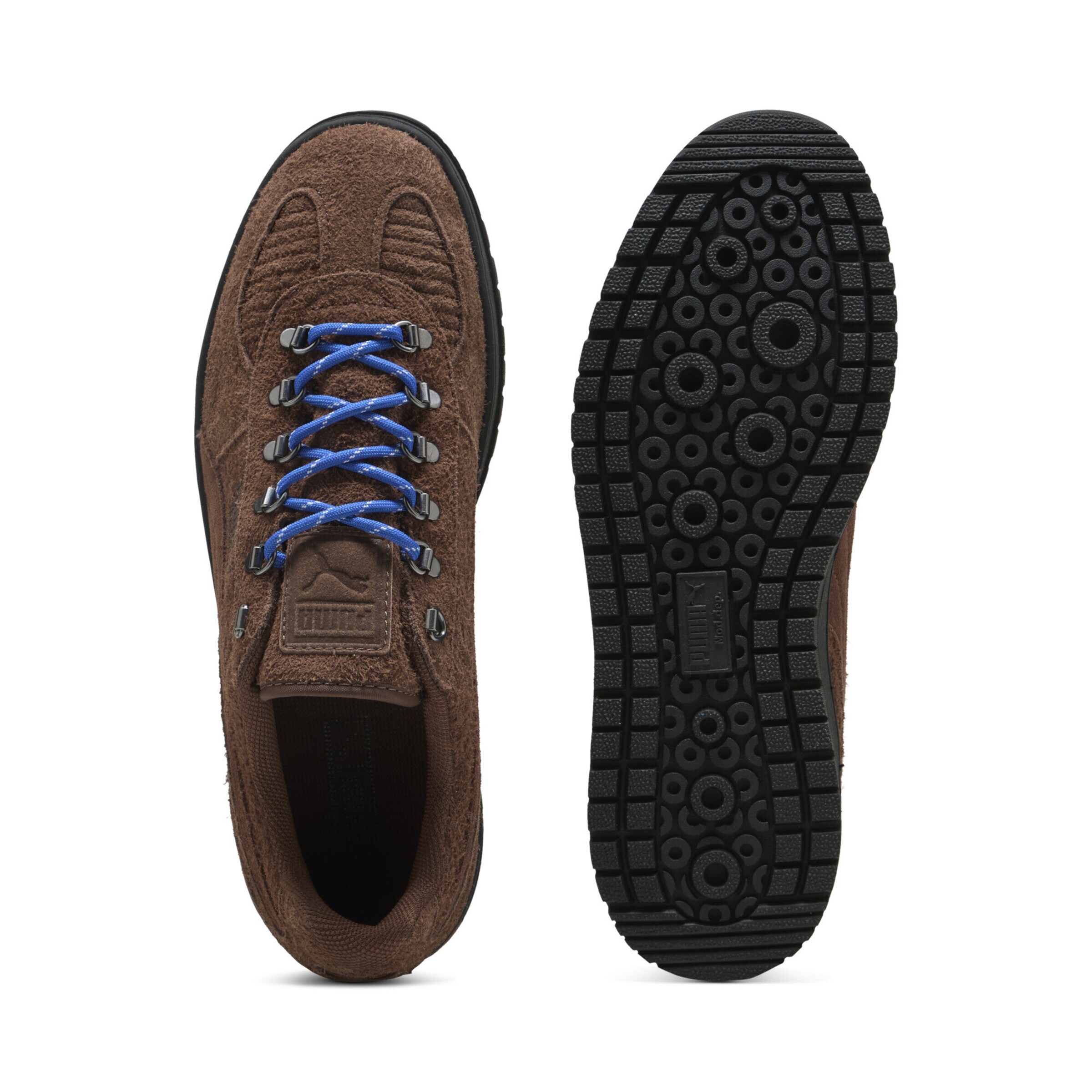 PUMA Sneaker 'Palermo Alpino Fuzzy' in Braun