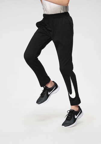 NIKE Regular Sports trousers 'GFX2' in Black: front
