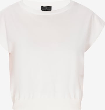 DreiMaster Klassik - Camisa 'Classic Look' em branco: frente