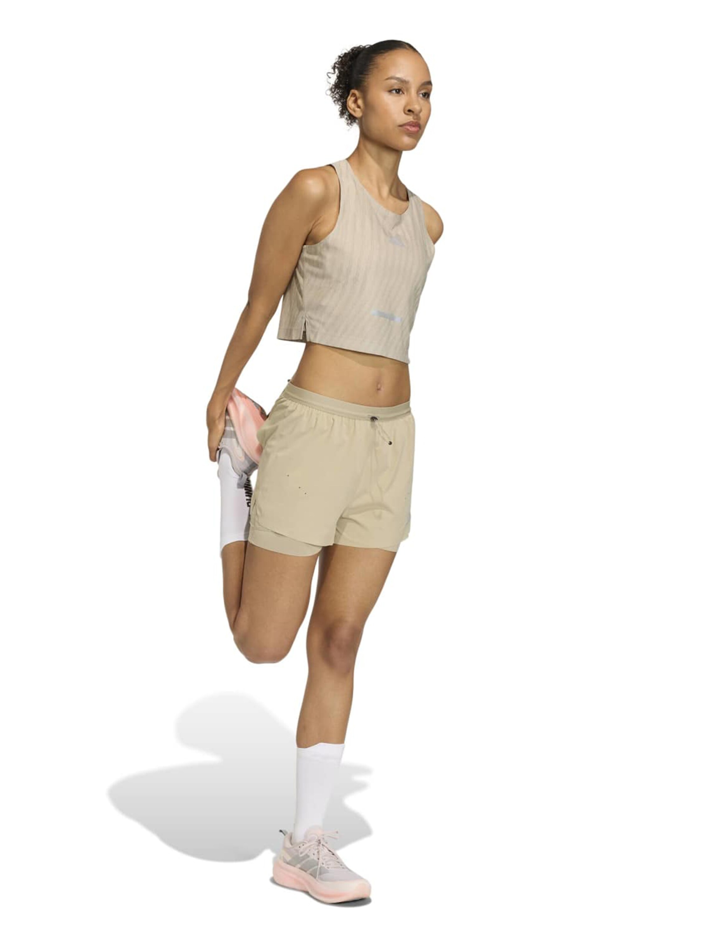 ADIDAS PERFORMANCE Sporttop 'Adi365' in Beige