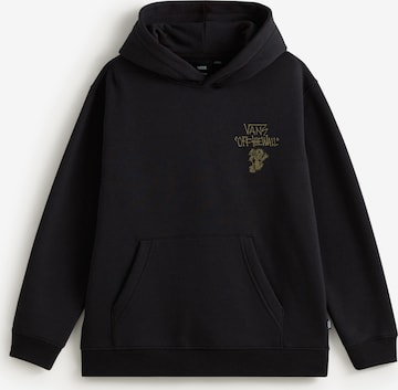 VANSSweater majica 'Let Loose' - crna boja: prednji dio