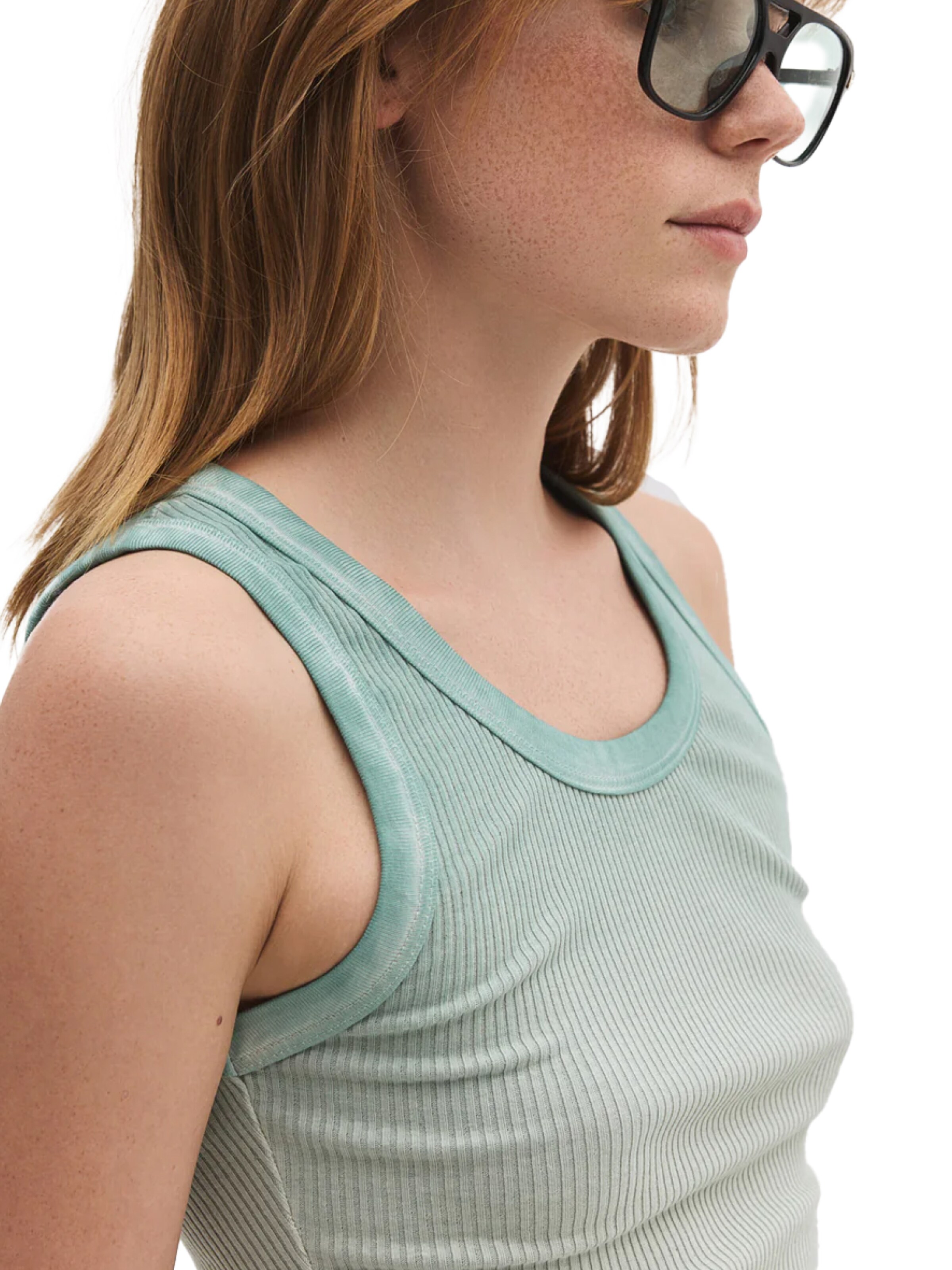 No Matter What Top in Groen