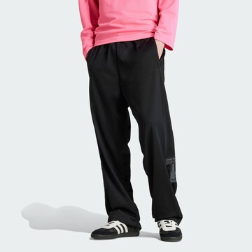 ADIDAS ORIGINALS Свободный крой Штаны 'Adibreak' в Черный: спереди