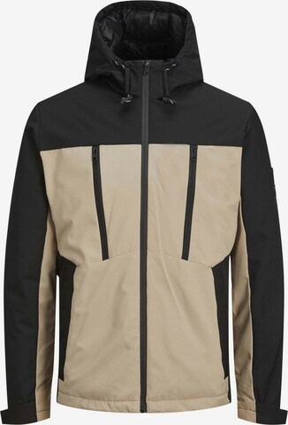 JACK & JONES Jacke 'Abel' in Beige: predná strana