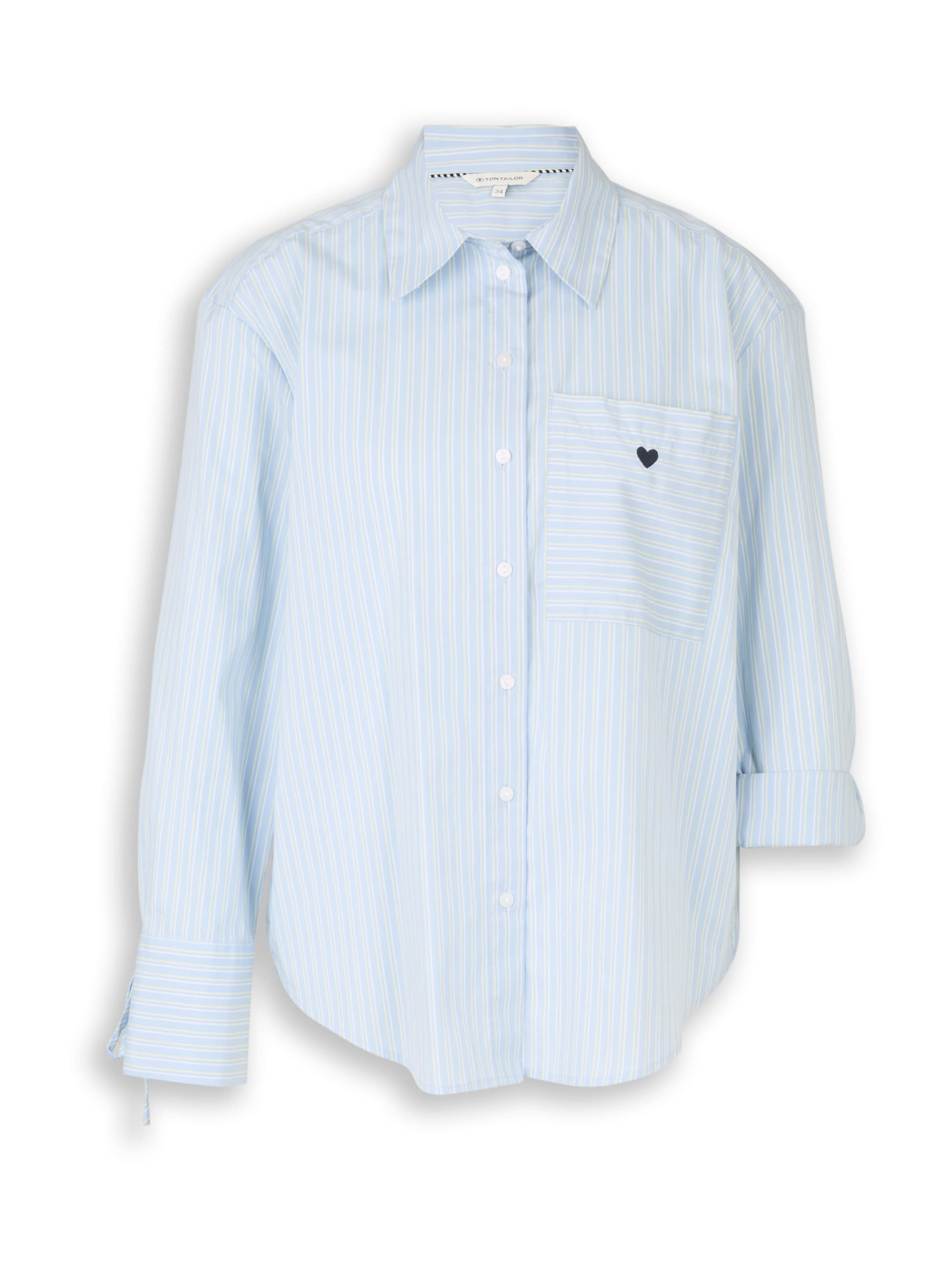 TOM TAILOR Bluse in Weiß: Vorderseite