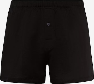 Hanro Boxer shorts 'Cotton Sporty' in Black: front