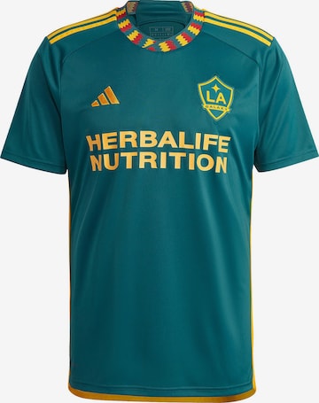 ADIDAS PERFORMANCE - Camiseta de fútbol 'LA Galaxy' en verde: frente