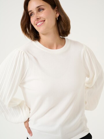 Pull-over 'KA Lone' Kaffe en blanc