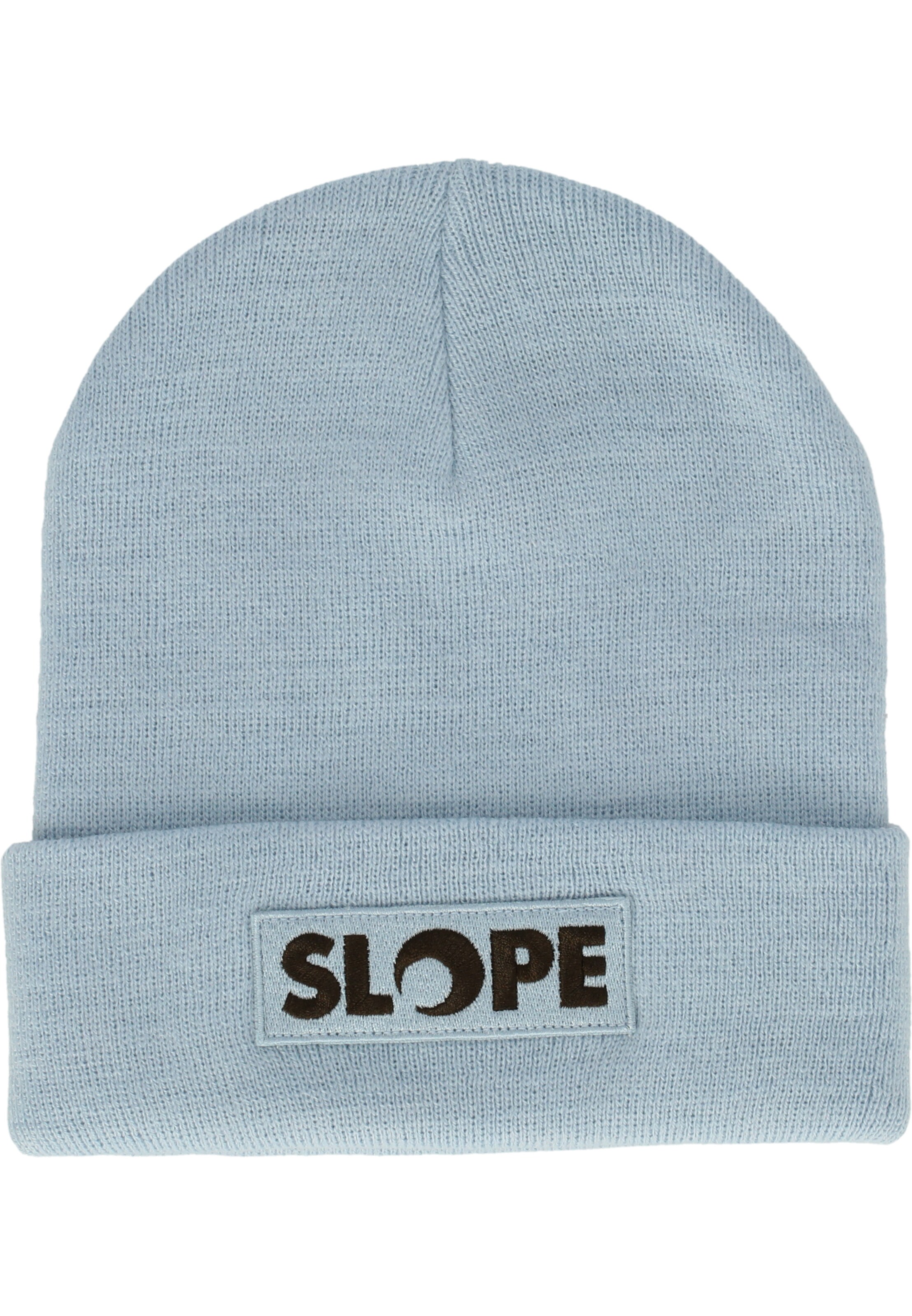 SLOPE Beanie 'Wren' in Blue: front