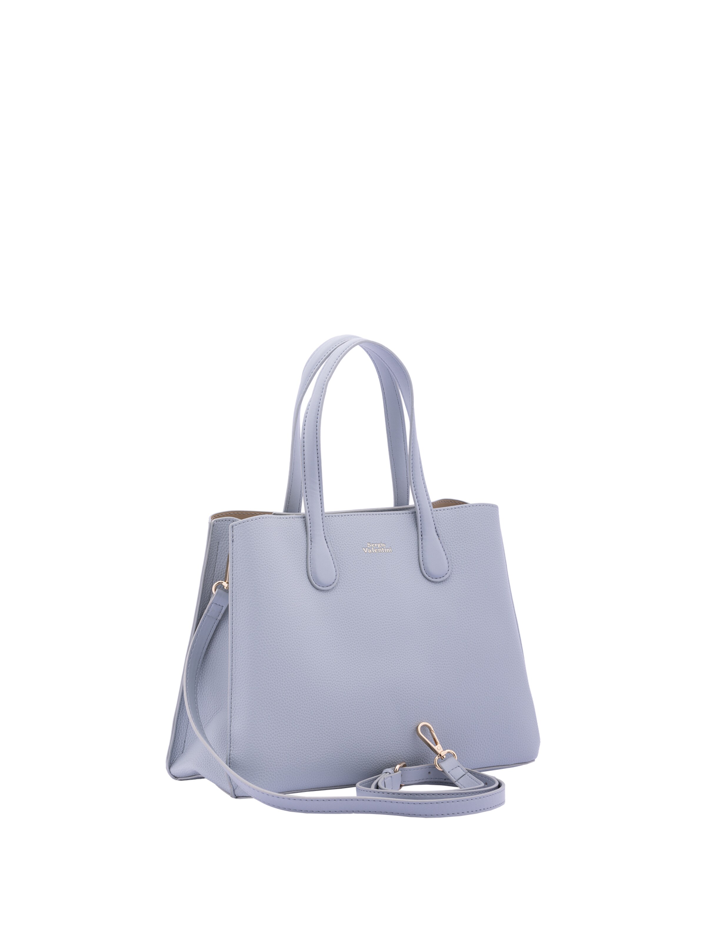 Borsa a mano di Sergio Valentini in blu: frontale