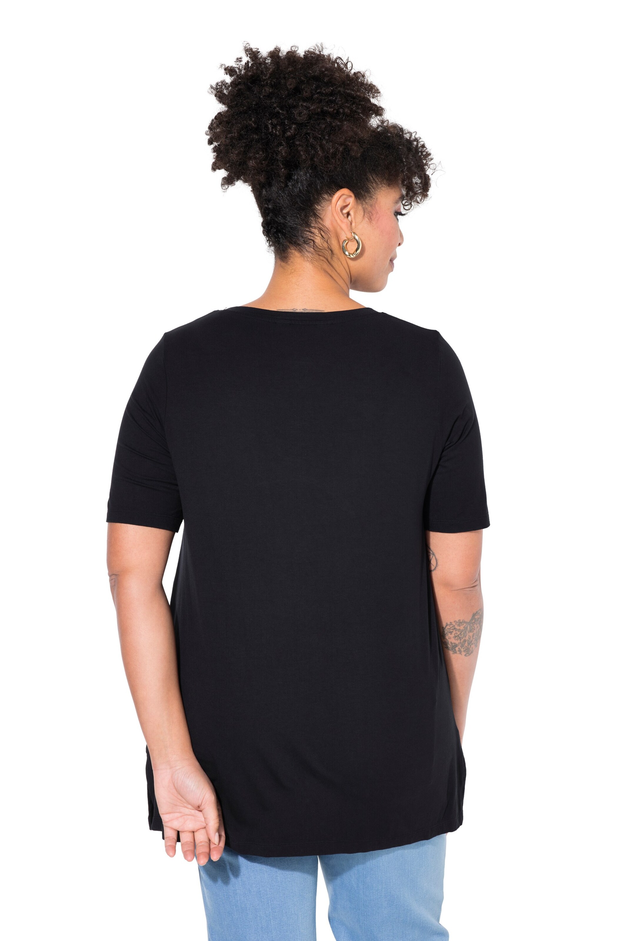 MIAMODA Shirt in Black