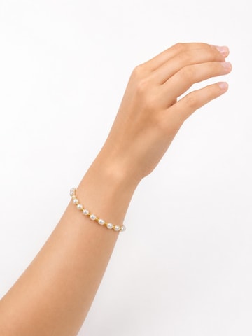 Fräulein Wunder - Pulseira 'Perlen Marie' em ouro