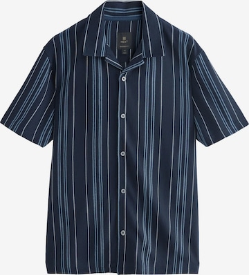 Next Средняя посадка Рубашка в Синий: спереди