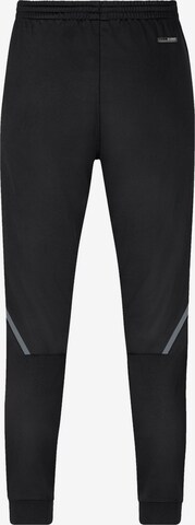 JAKO Tapered Workout Pants in Black