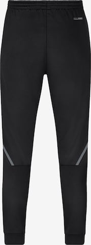 JAKO Tapered Sporthose in Schwarz