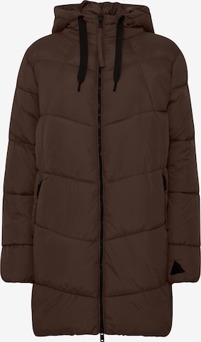 b.young Winter Jacket 'BOMINA' in Brown: front