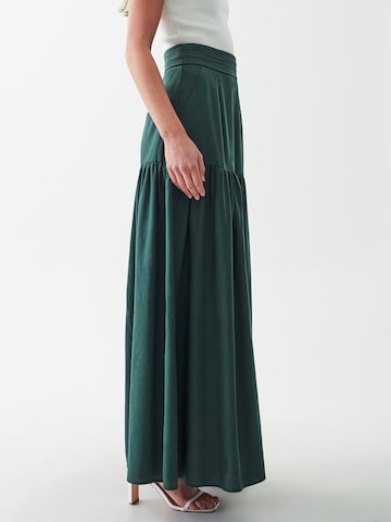 Willa Skirt 'VALENCIA' in Green: back