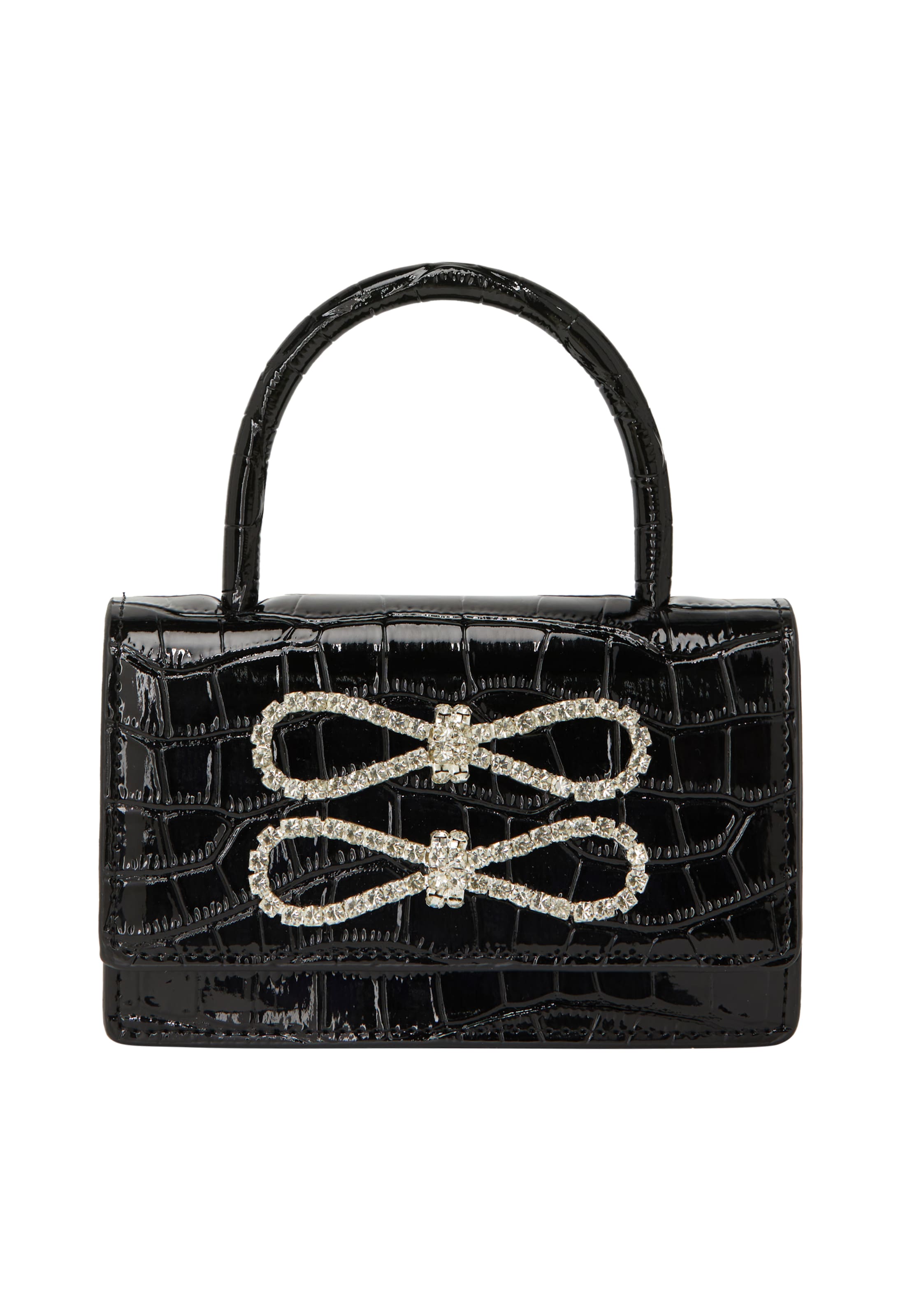 KRZY Ročna torbica | črna barva: sprednja stran