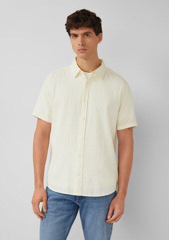 Coupe regular Chemise s.Oliver en beige