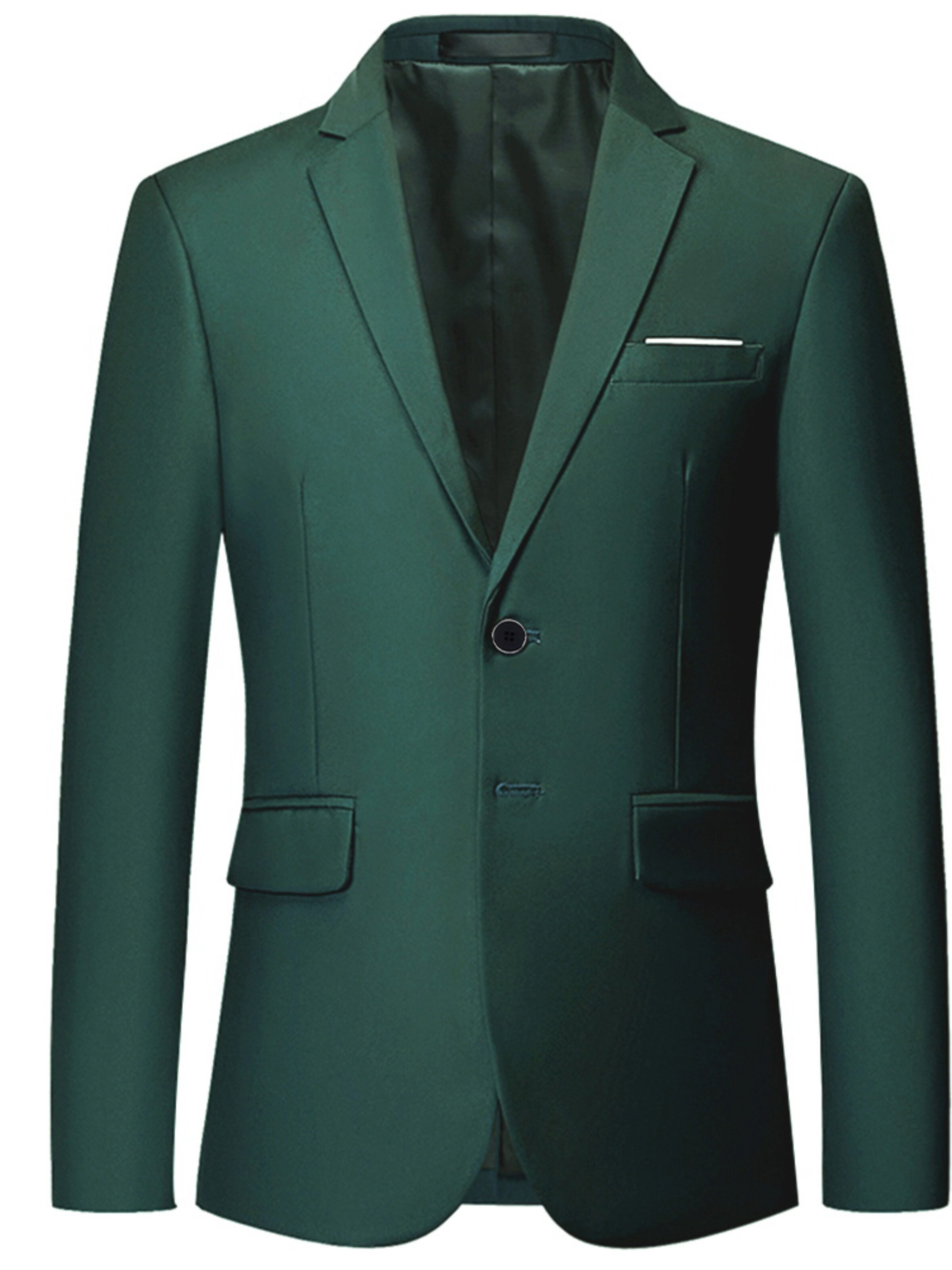 Youthup Business Blazer in Green: front