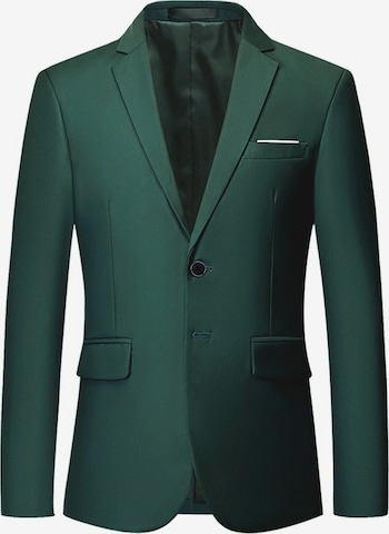 Youthup Slim fit Business Blazer in Green: front